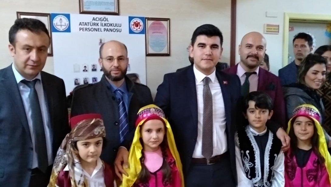İlçemiz Atatürk İlkokulunda ´´YEDİ BÖLGEDE YERLİ MALI´´ Kermesi ve Sergisi Düzenlendi